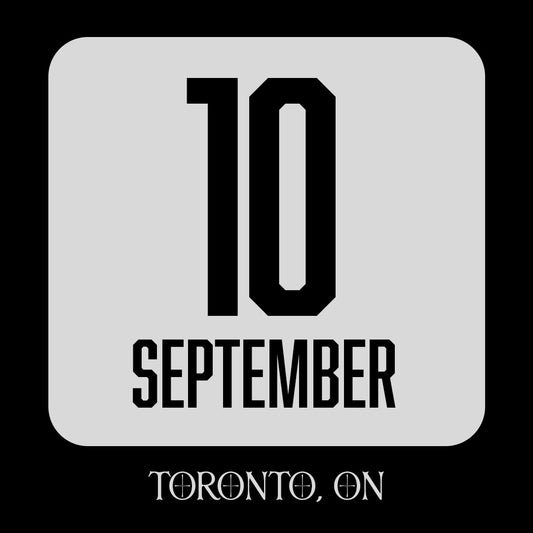 VIP Upgrade - Toronto, ON (Sep 10)